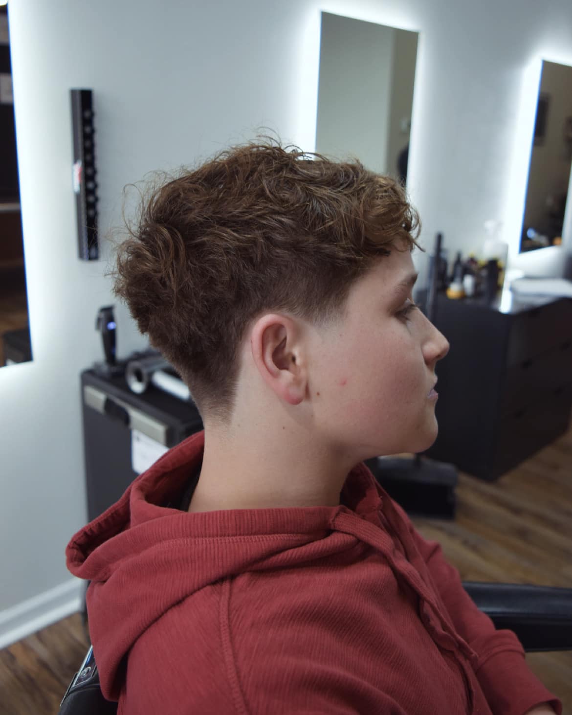 Haircut by The Luxe Cut Club barbershop in Anderson, Indiana — example 1