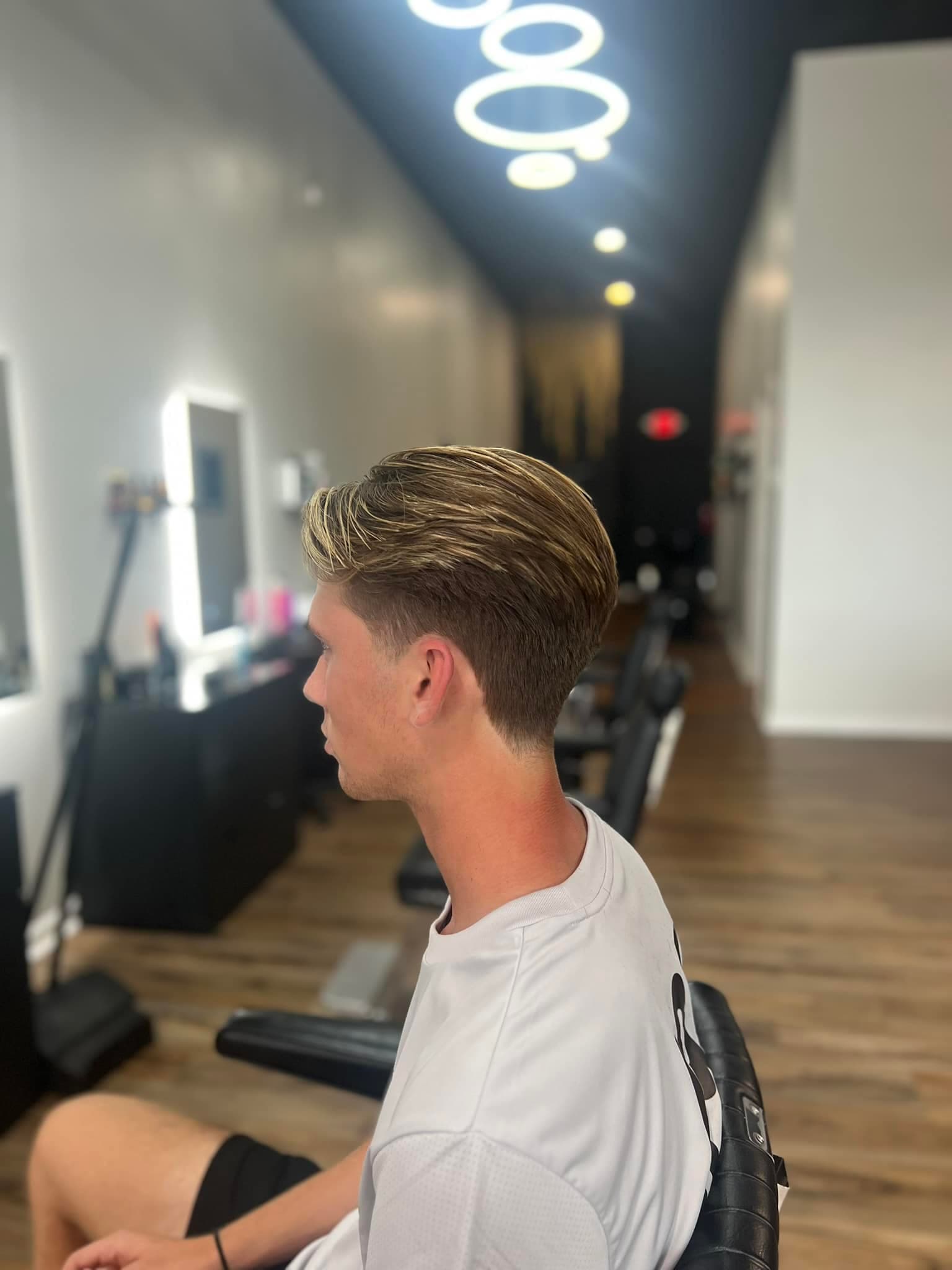 Haircut by The Luxe Cut Club barbershop in Anderson, Indiana — example 2