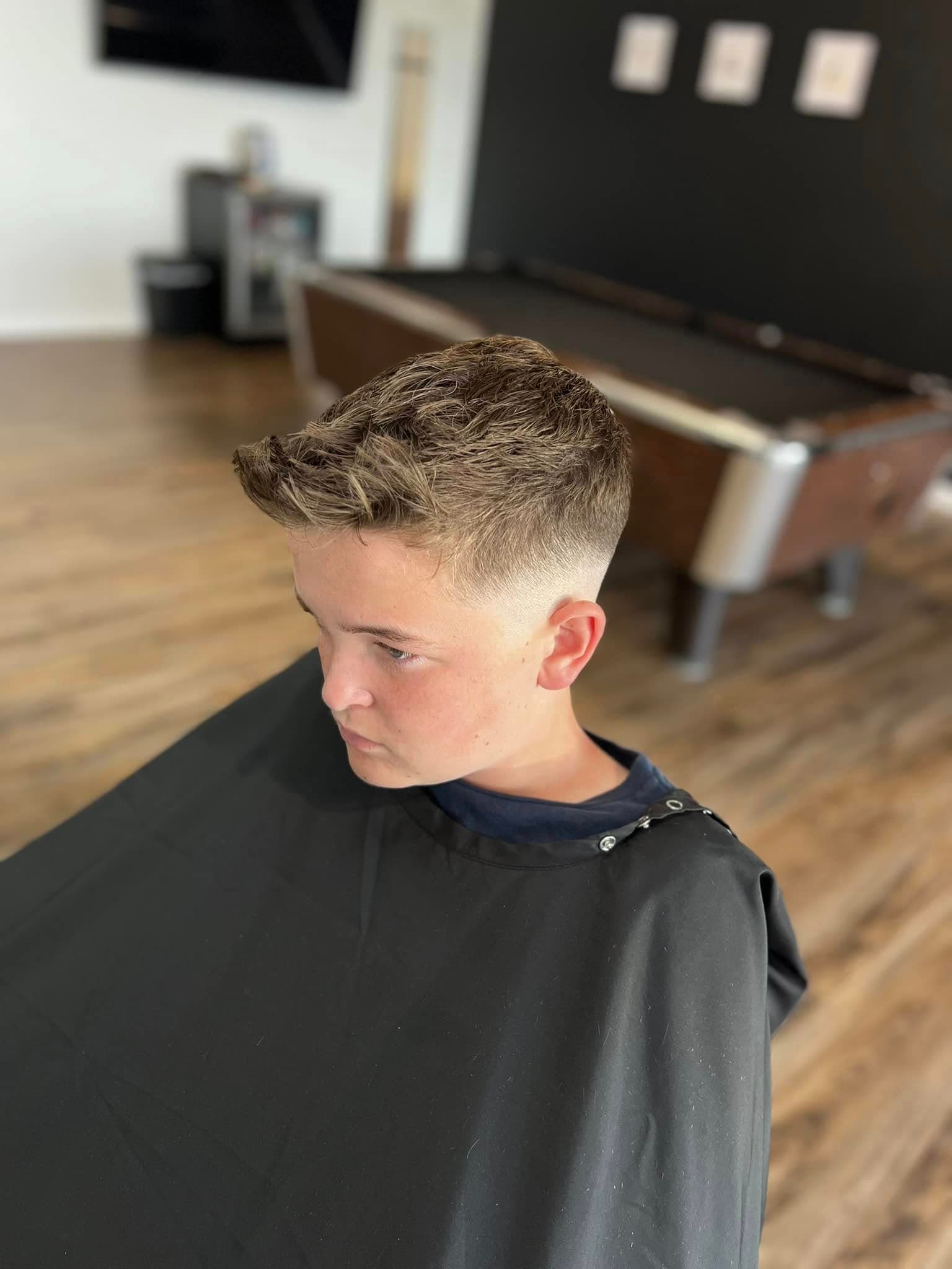 Haircut by The Luxe Cut Club barbershop in Anderson, Indiana — example 8